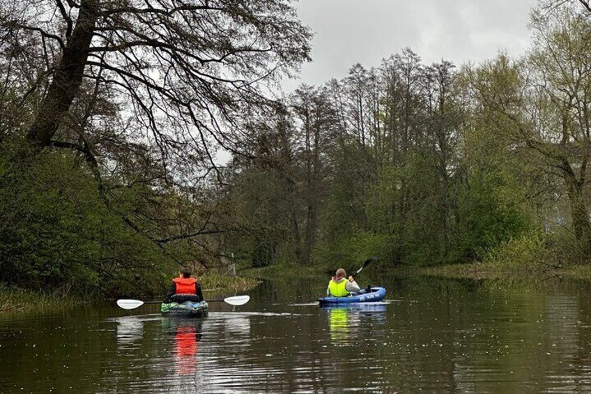 Private Kayaking Experience in Fyris Lake