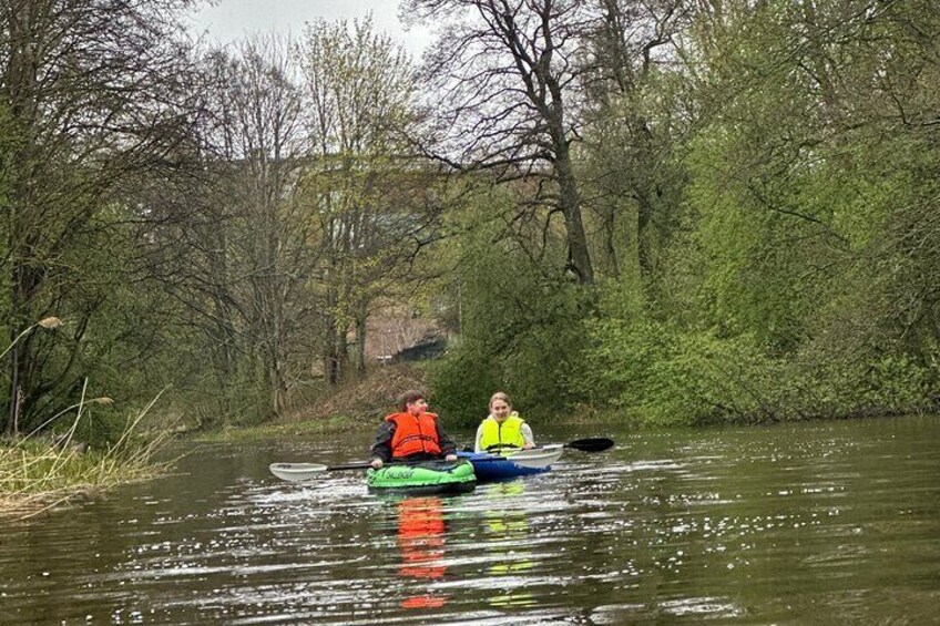 Private Kayaking Experience in Fyris Lake 