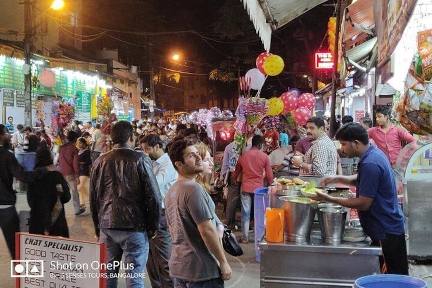 Food walk in Bangalore