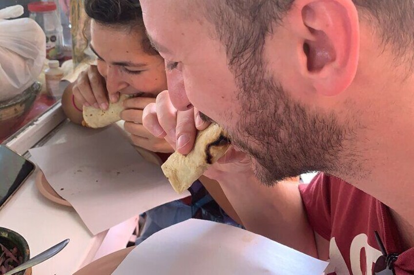 Street Food Tour Meat and Veggie Options
