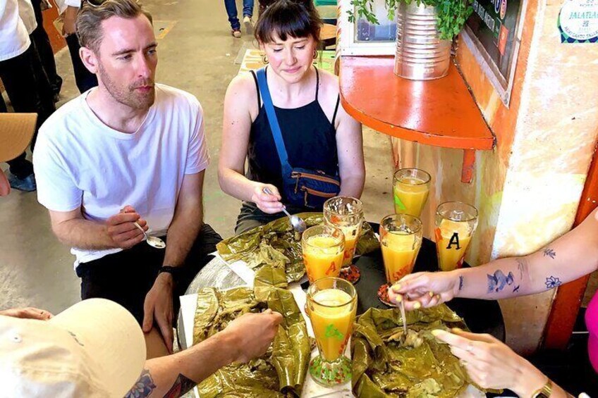 Street Food Tour Meat and Veggie Options