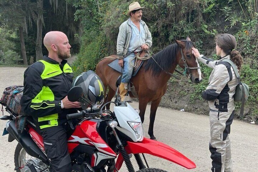 Motorcycle Tour Colombia - Choachi