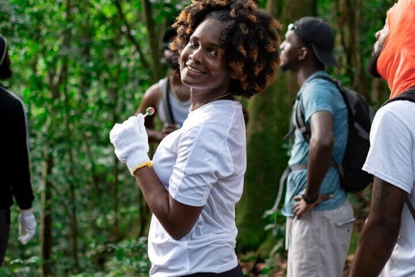 Saint Kitts Highest Peak Private Hike Mount Liamuiga Volcano