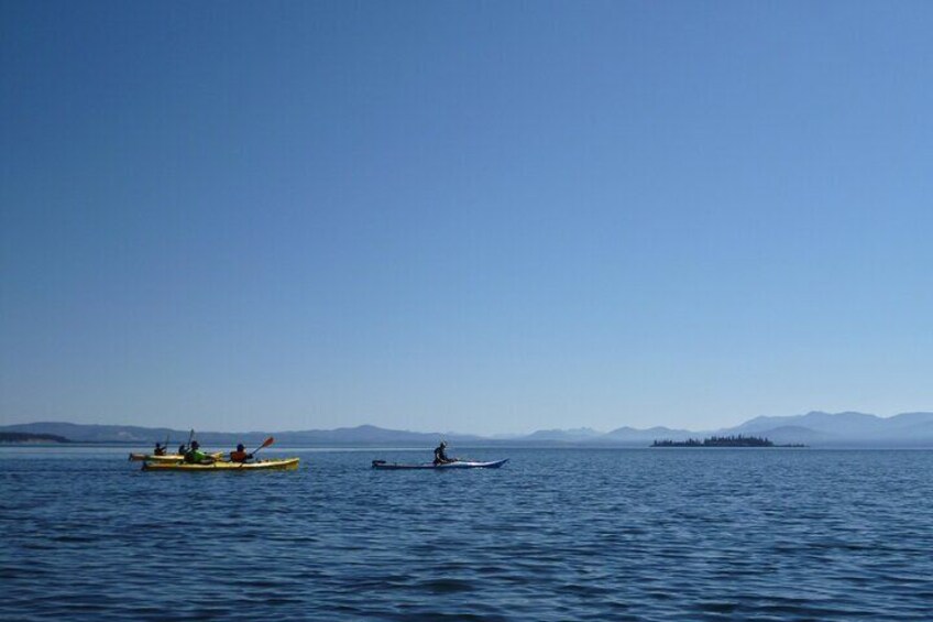 Half Day Paddle on Yellowstone Lake