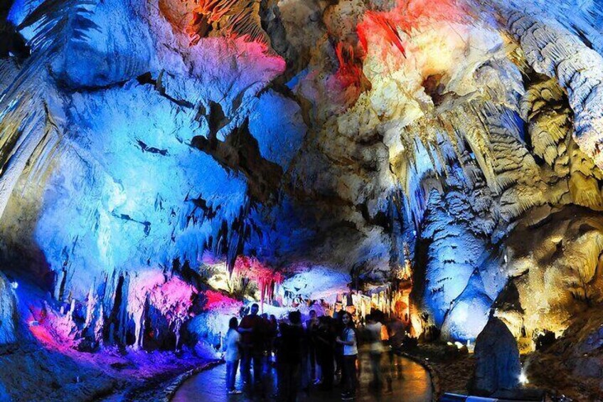 From Tbilisi Martvili Canyon and Prometheus Caves Day Tour