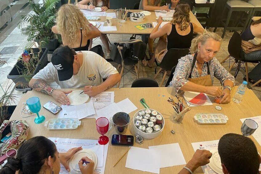 Ceramic Making-Painting and Sip in Athens