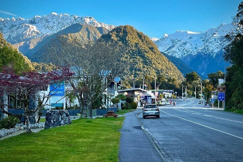 Main Street of Franz Josef 