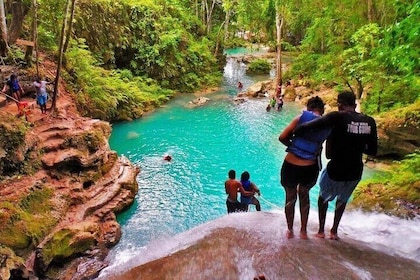 Half-Day Blue Hole and Dunns River Falls tour Pickup in Ocho Rios