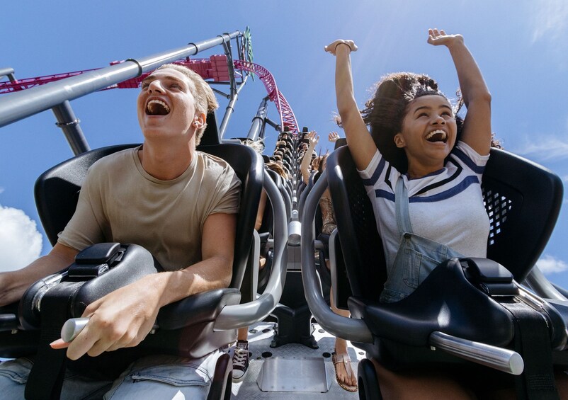 Show item 4 of 10. 3 Day Pass: Warner Bros. Movie World, Sea World & Wet'n'Wild