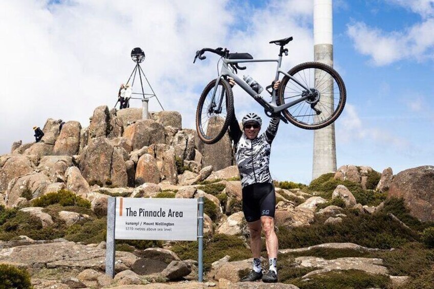 Hobart Half Day Cycling Tour with the Mt Wellington Ride