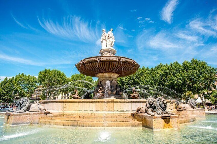 Aix-en-Provence Highlights Scavenger Hunt Self Guided Tour