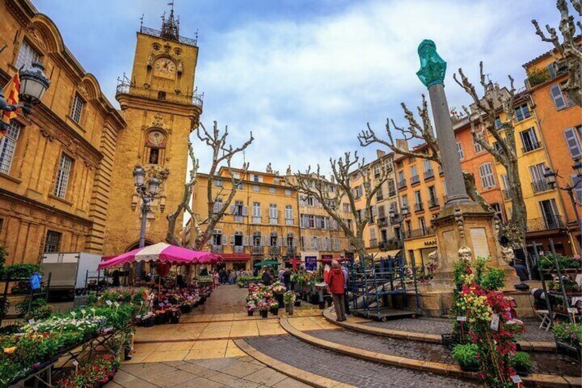 Aix-en-Provence Highlights Scavenger Hunt Self Guided Tour