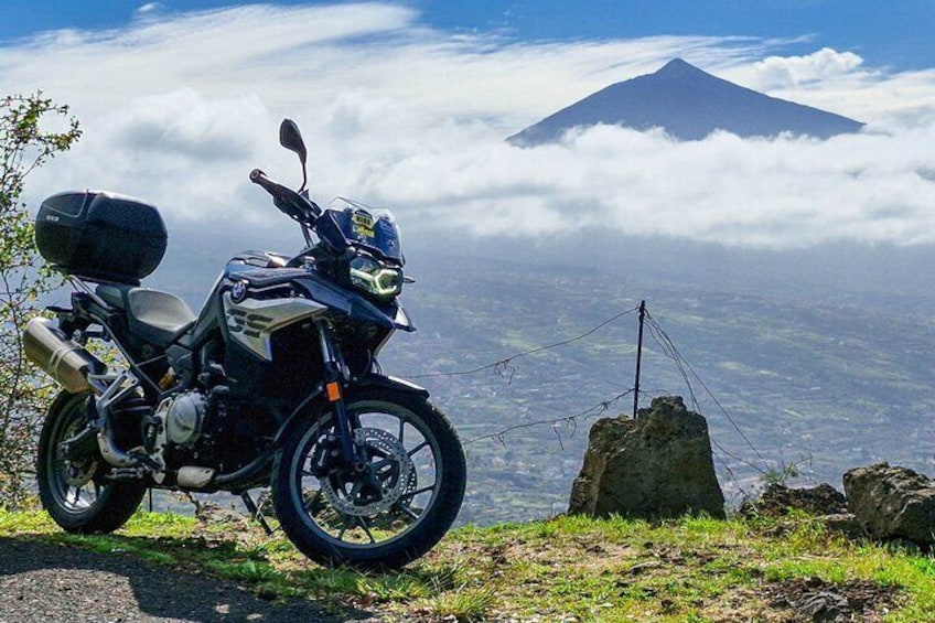 Teide Motorcycle Guided Tour Tenerife from Puerto de la Cruz