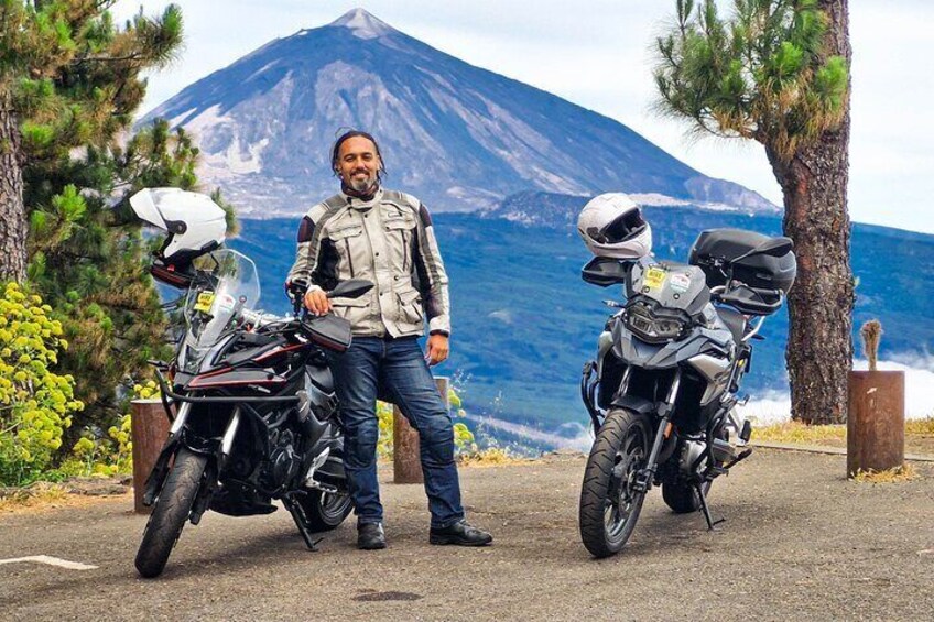 Teide Motorcycle Guided Tour Tenerife from Puerto de la Cruz