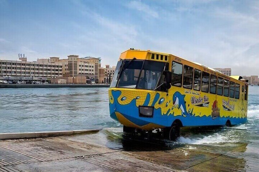 Dubai Wonder Bus Sea And Land Adventure Tickets