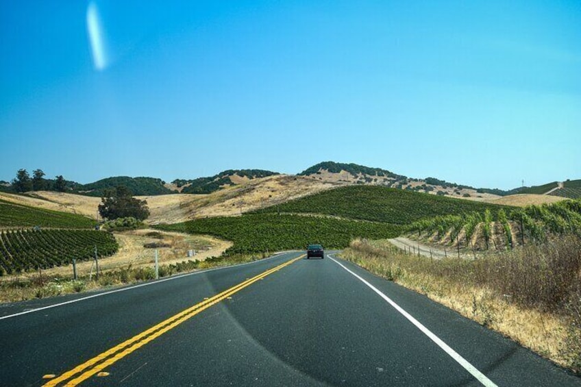 Self Guided Audio Driving Tour from Napa Valley