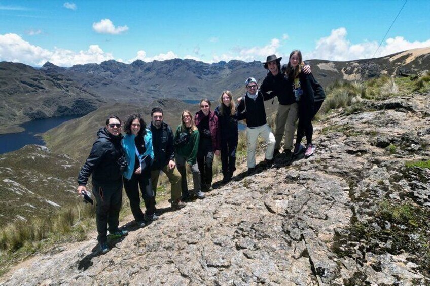 Hiking in the Cajas National Park