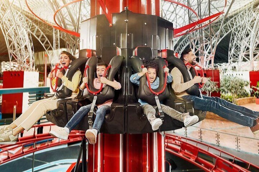 Ferrari World is fun for the whole family! From thrilling rides to kid-friendly attractions, everyone can experience the excitement.