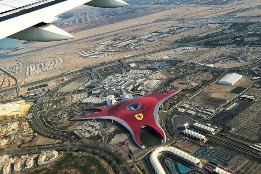 Experience the thrill at Ferrari World, the largest indoor theme park in the world. A must-visit destination for adrenaline seekers on Yas Island!