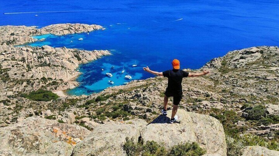Hiking to Cala Coticcio with Aperitif in Caprera