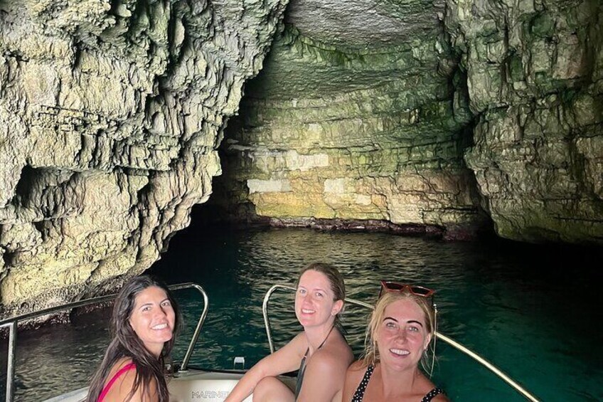 Private speed boat trip to Comino, Blue Lagoon and Caves