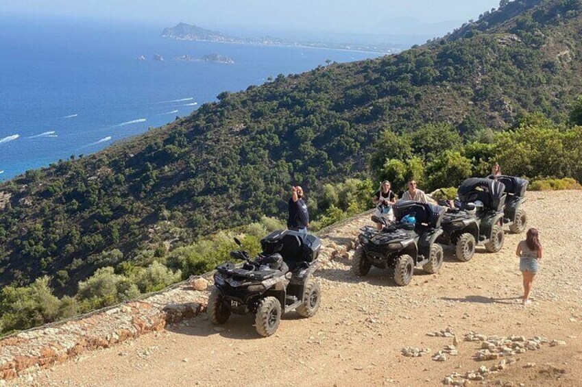 Pedralonga ATV Tour in Baunei from Tortolì