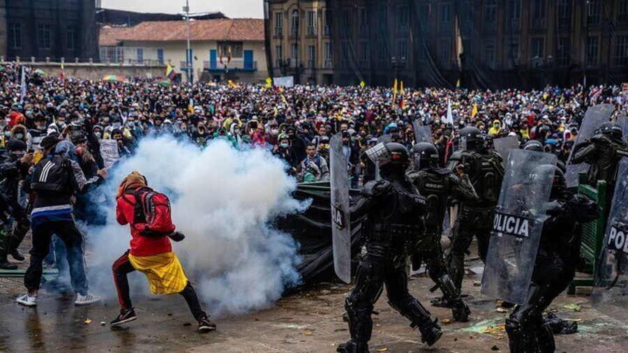 Protests in 2019 against the government