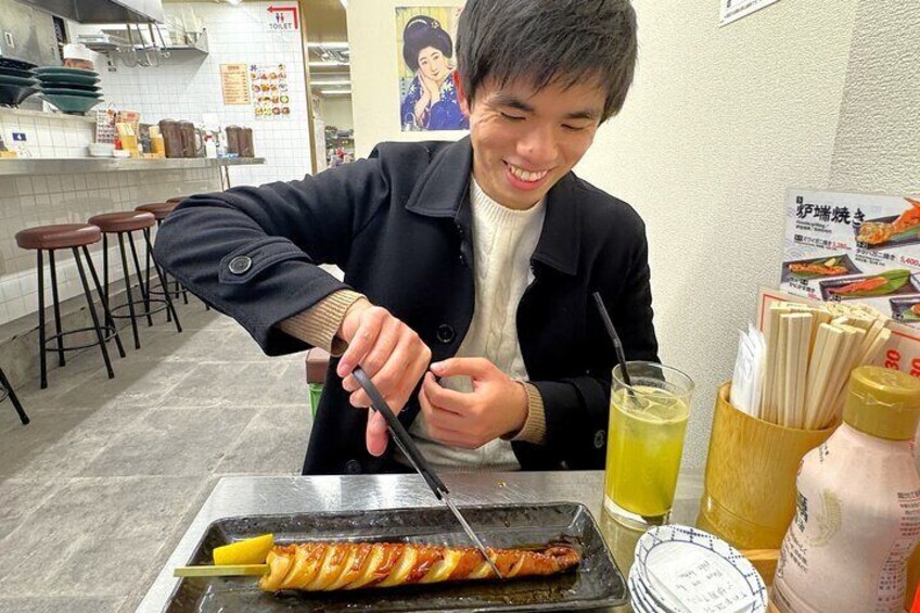1.5 Hour Food Tour at the Kuromon Market in Osaka