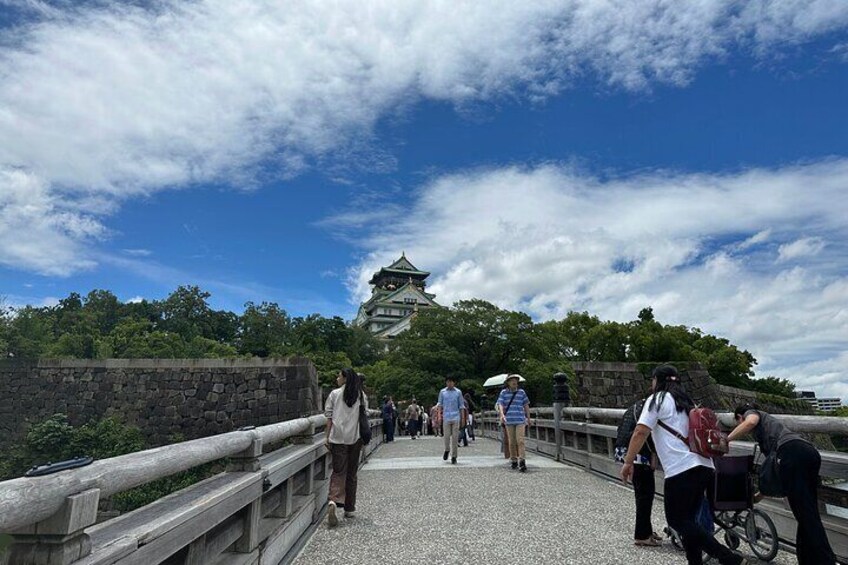 Private Walking Tour from Osaka with Lunch