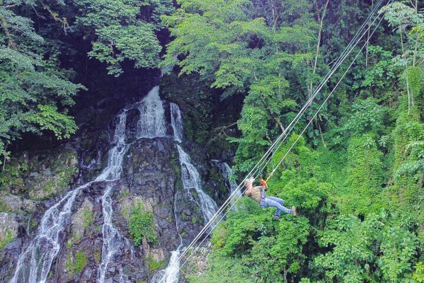 Jungle ATV Waterfall and Zipline Adventure from Panama City