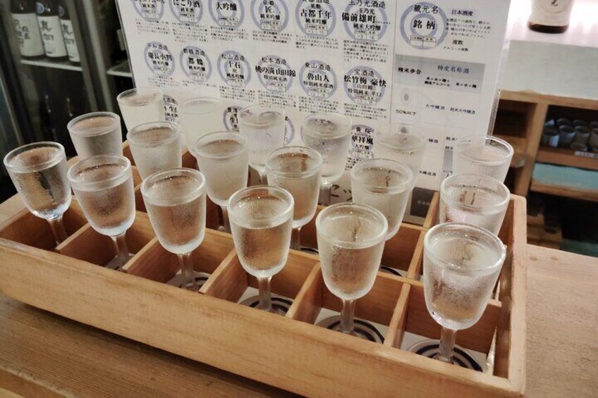 2 Hours Kyoto Fushimi Sake Blitz in 3 Tasting Spots