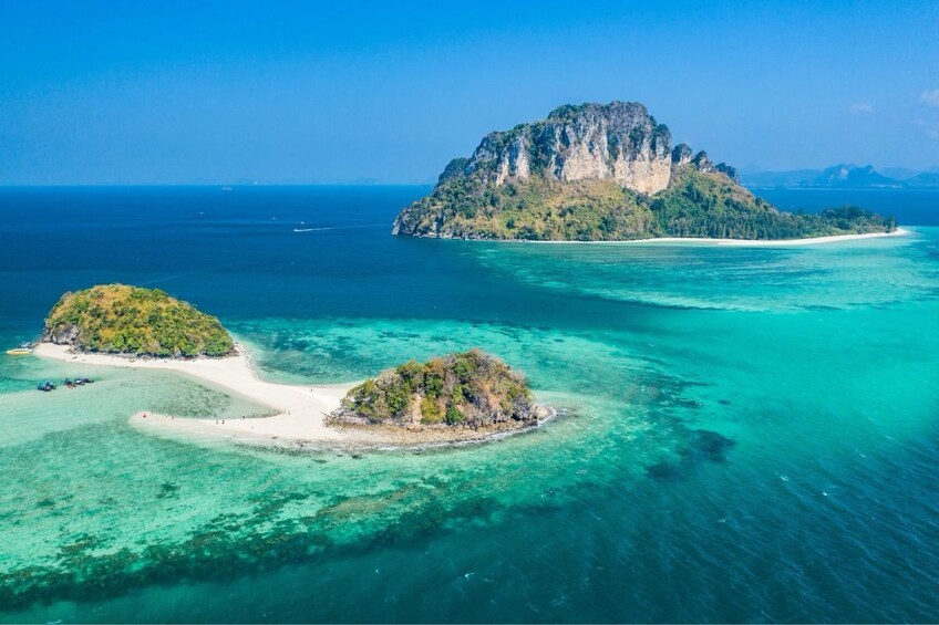 Krabi: 4 Islands Longtail Boat Tour with Lunch