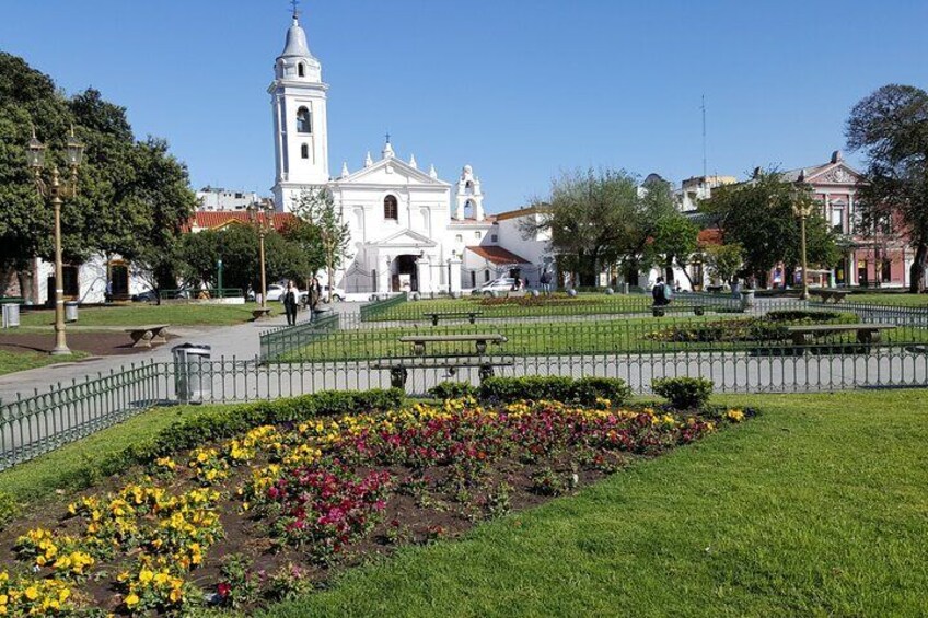 The picturesque neighborhood of Recoleta