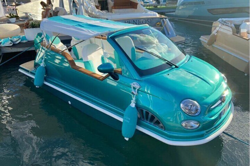 Fiat 500 Teal