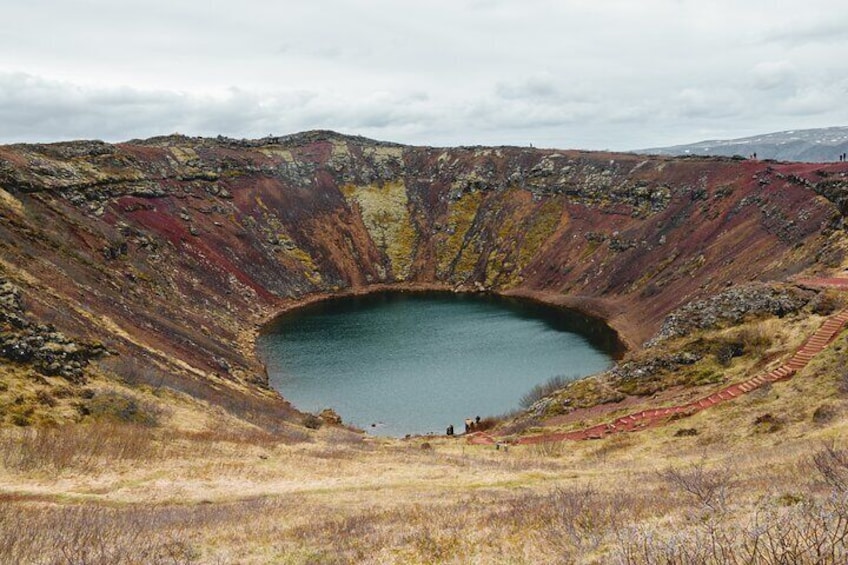 Small Group Golden Circle a Kerid Crater and Fridheimar Tour