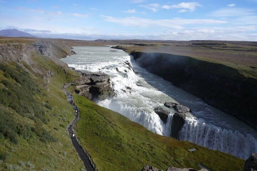 Small Group Golden Circle a Kerid Crater and Fridheimar Tour