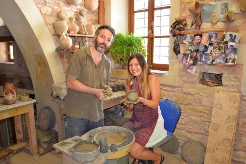 Private Tour Of Eleftherna and Rethymno Villages from Chania