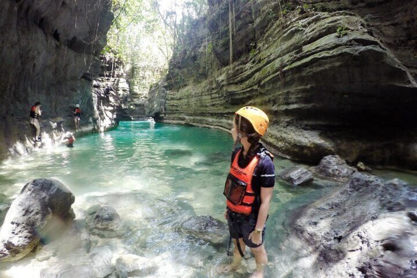 Canyoneering in Kawasan