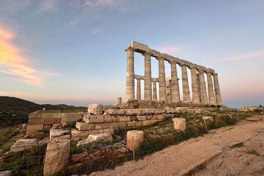 Private Day Trip Cape Sounion Temple Of Poseidon with Pick Up