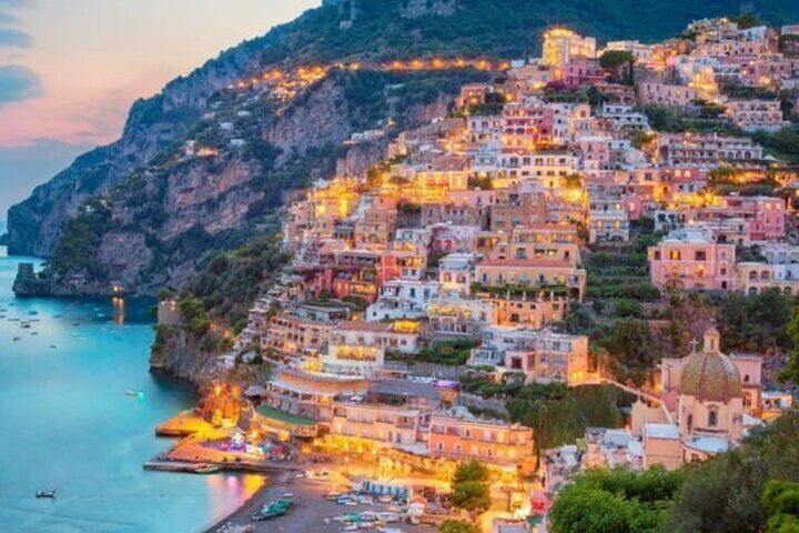 Sorrento Positano and Amalfi Tour From Naples