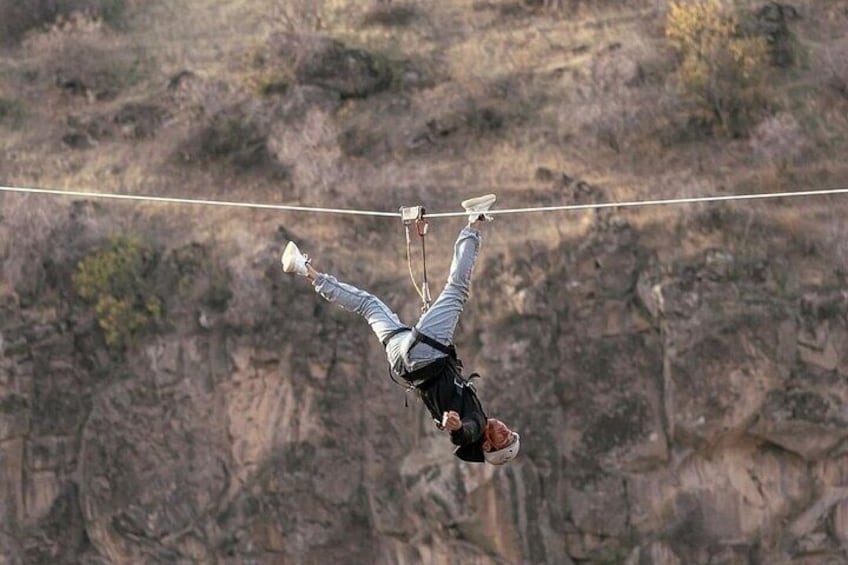 Ziplining Experience in Byurakan 