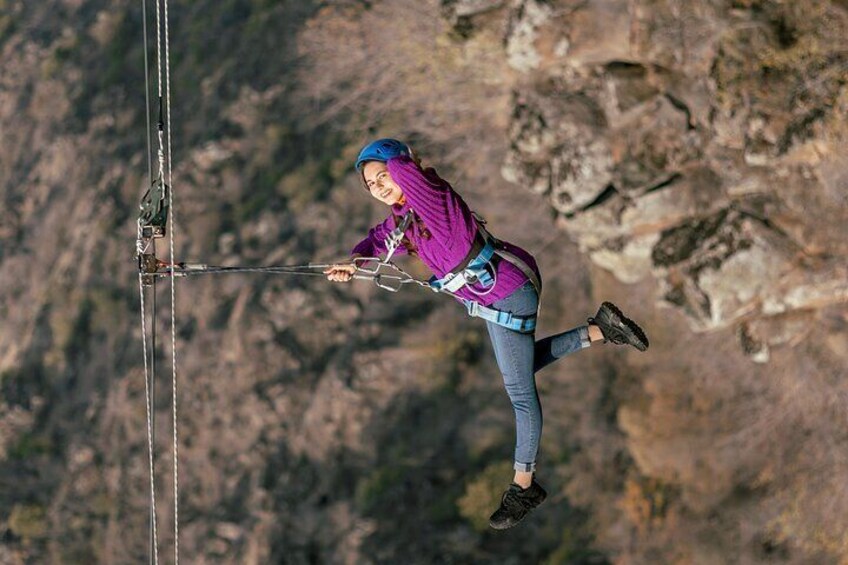 Ziplining Experience in Byurakan 