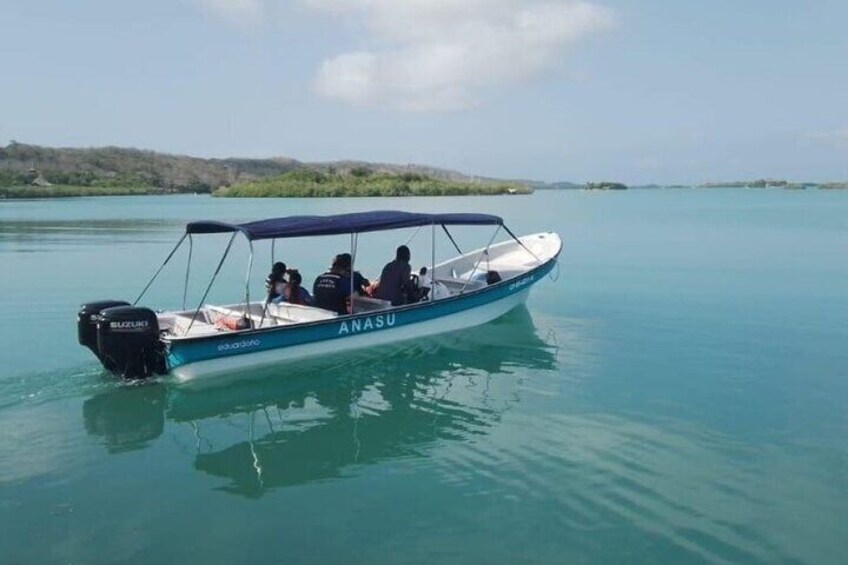 Private Beach Club without vendors on Baru Island