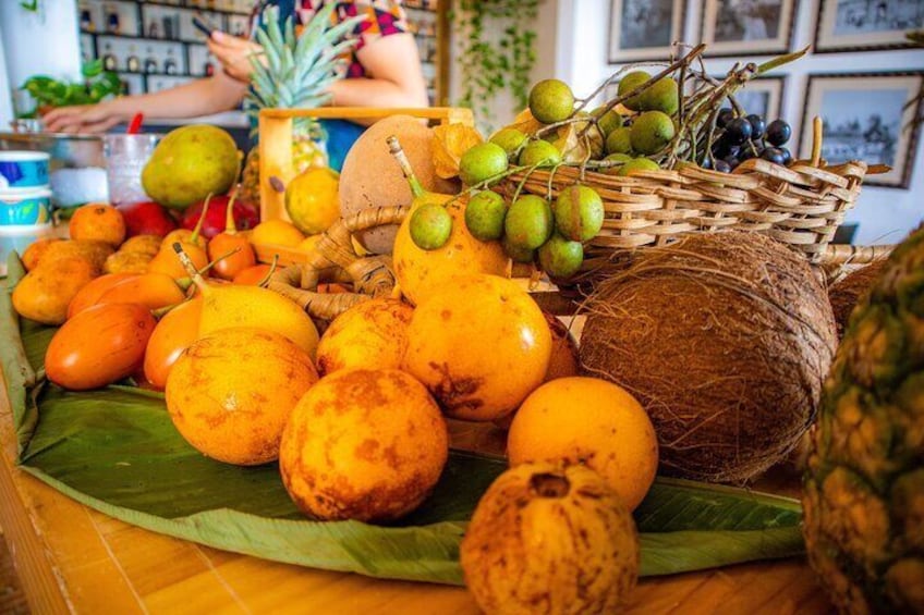 Caribbean fruits tasting and Paila Ice cream class