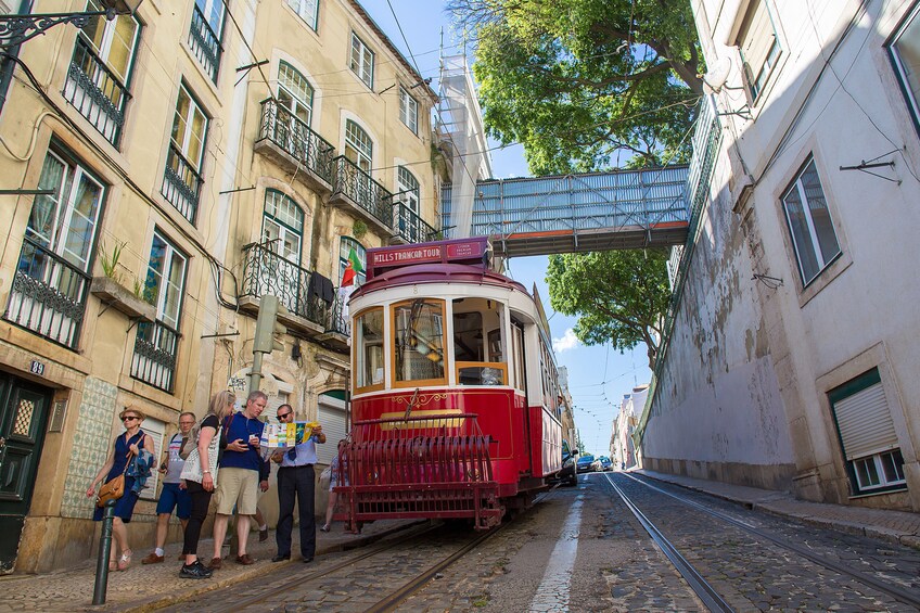 Tram in Lisbon