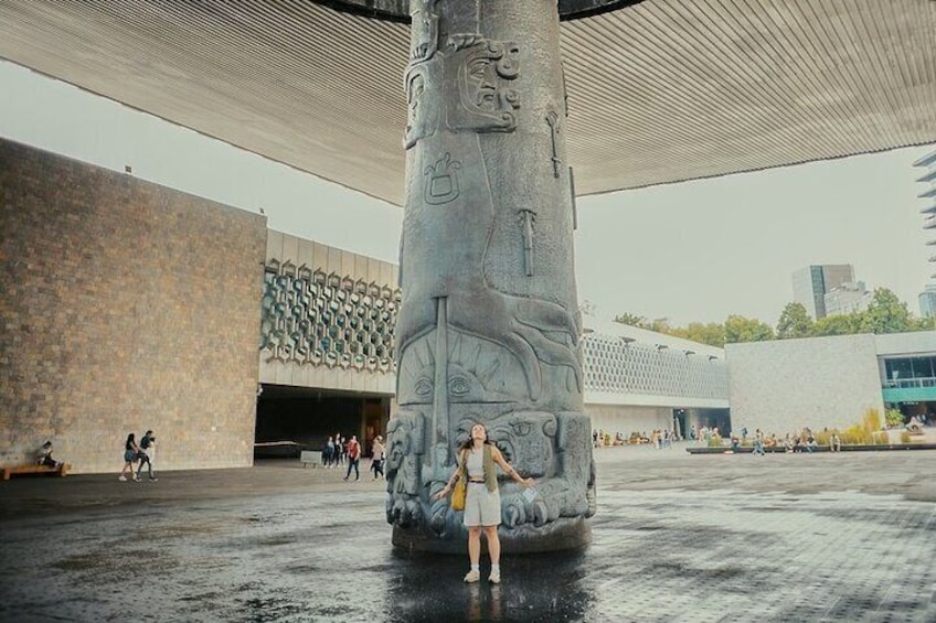 Guided Tour of Anthropology Museum and Historic Center in Mexico