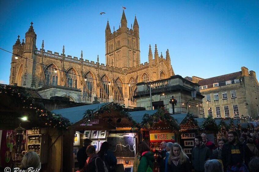 3 Hour Walking Tour and Christmas Market Experience in Bath