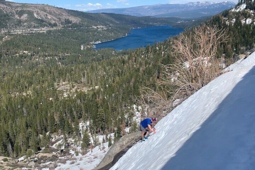 Private Tahoe Mountain Running Activity With A Guide