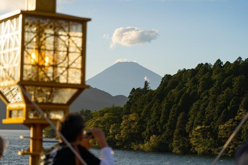 Mt Fuji Viewing from Pirate Ship in Hakone