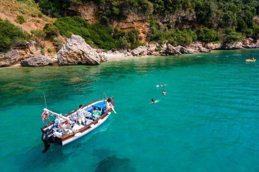 Half Day Private Cruise All Over Corfu Town